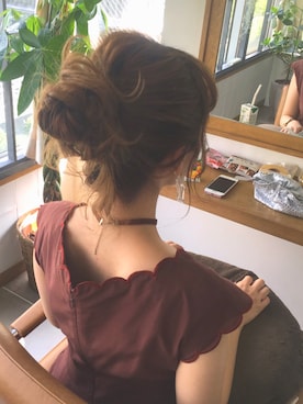 「アイテム（イヤリング）」を使った、みさん（レディース・154cm・20代）の秋コーディネート