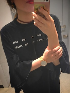 「アイテム（イヤリング）」を使った、みさん（レディース・154cm・20代）の夏コーディネート