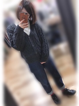 Kさん（レディース・157cm）の冬コーディネート