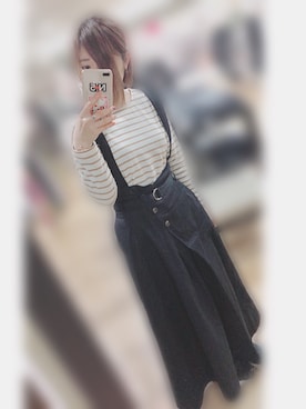 Kさん（レディース・157cm）の春コーディネート