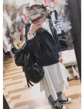 Kさん(レディース・157cm)の春コーディネート