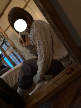 Kさん（レディース・158cm）の冬コーディネート