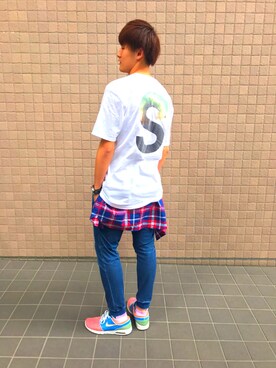 swirさん(メンズ・183cm)の春コーディネート