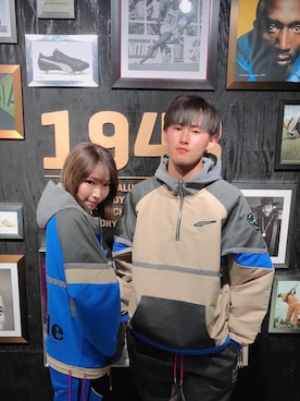 「PUMA（プーマ）のアイテム（その他アウター）」を使った、swirさん（メンズ・183cm）の春コーディネート