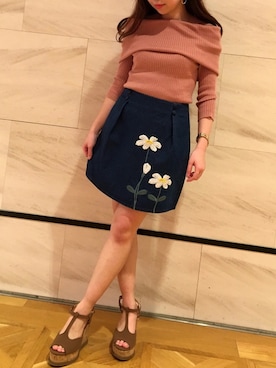 「S/S」｜M…❤︎さん（レディース・150cm）の冬コーディネート