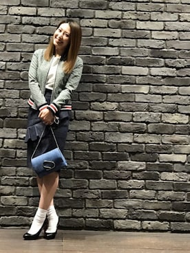 「Colour By  Numbers（カラーバイナンバーズ）のアイテム」を使った、aguriさん（レディース・160cm）の春コーディネート