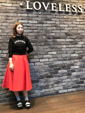 「アイテム（スウェット）」を使った、aguriさん（レディース・160cm）の夏コーディネート