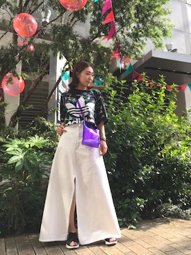 aguriさん（レディース・160cm）の夏コーディネート