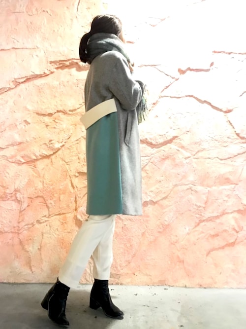 Loveless心斎橋aguriさんのチェスターコートを使ったコーディネート Zozotown