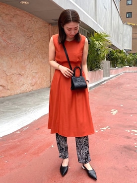 「FABIO RUSCONI（ファビオルスコーニ）のアイテム」を使った、aguriさん（レディース・160cm）の春コーディネート