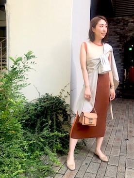 aguriさん（レディース・160cm）の夏コーディネート