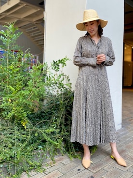 「FABIO RUSCONI（ファビオルスコーニ）のアイテム」を使った、aguriさん（レディース・160cm）の夏コーディネート