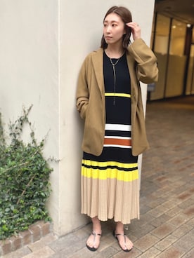 aguriさん（レディース・160cm）の春コーディネート