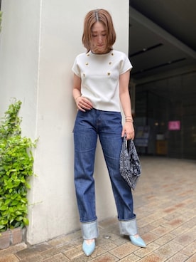 「alexanderwang（アレキサンダーワン）のアイテム」を使った、aguriさん（レディース・160cm）の春コーディネート