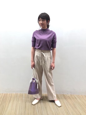 Seina Yamanamiさん（レディース・162cm）の春コーディネート