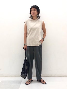 Seina Yamanamiさん(レディース・162cm)の夏コーディネート