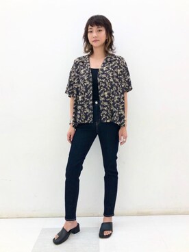 Seina Yamanamiさん（レディース・162cm）の夏コーディネート