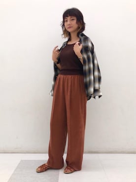 Seina Yamanamiさん(レディース・162cm)の夏コーディネート