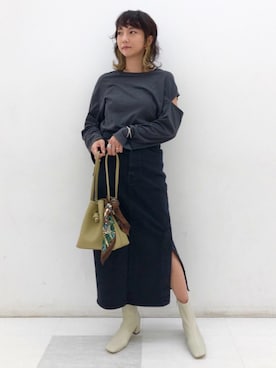 Seina Yamanamiさん(レディース・162cm)の秋コーディネート