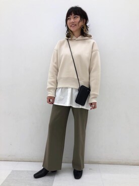 Seina Yamanamiさん（レディース・162cm）の秋コーディネート