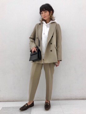 Seina Yamanamiさん(レディース・162cm)の秋コーディネート