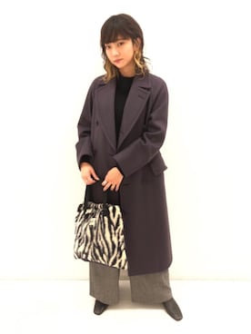 Seina Yamanamiさん（レディース・162cm）の秋コーディネート