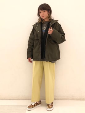 Seina Yamanamiさん（レディース・162cm）の秋コーディネート