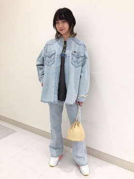 Seina Yamanamiさん（レディース・162cm）の冬コーディネート