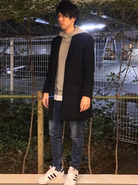 YASUHIROさん（メンズ・175cm）の冬コーディネート