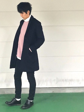 YASUHIROさん（メンズ・175cm）の冬コーディネート