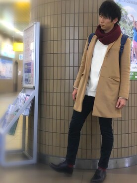 STUDIOUS ウールビーバーチェスターコートを使ったその他ユーザーの