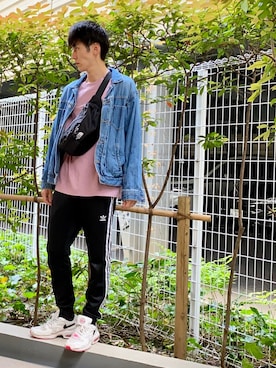 「JOURNAL STANDARD relume（ジャーナルスタンダード　レリューム）のアイテム（デニムジャケット）」を使った、YASUHIROさん（メンズ・175cm）の春コーディネート