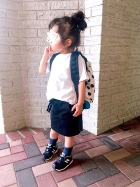 asairo 𓇼 さん（キッズ・90cm）の夏コーディネート