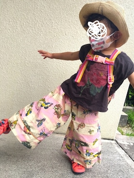 asairo 𓇼 さん（キッズ・90cm）の夏コーディネート