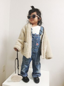 asairo 𓇼 さん（キッズ・90cm）の秋コーディネート