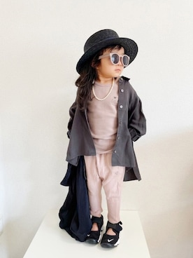 asairo 𓇼 さん（キッズ・90cm）の春コーディネート