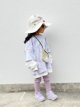 asairo 𓇼 さん（キッズ・90cm）の春コーディネート