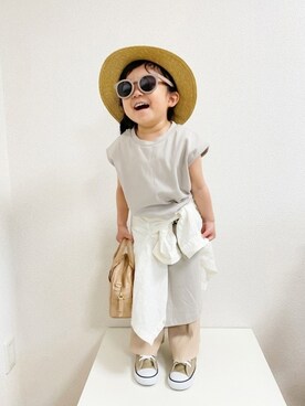 asairo 𓇼 さん（キッズ・90cm）の春コーディネート