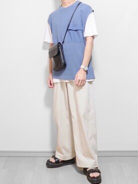 なさん（メンズ・173cm）の夏コーディネート