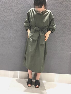 奏さん（レディース・154cm）の春コーディネート