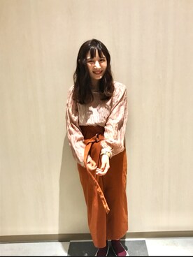 奏さん（レディース・154cm）の夏コーディネート