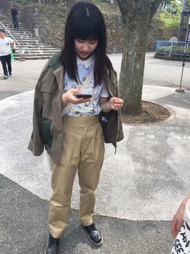 risaさん（レディース・165cm）の秋コーディネート