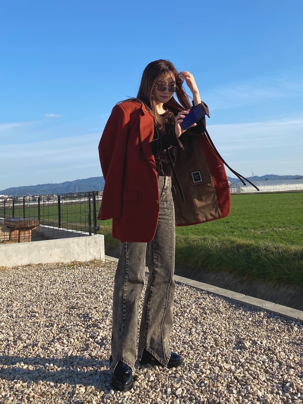 Christian Diorのテーラードジャケットを使ったレディース人気