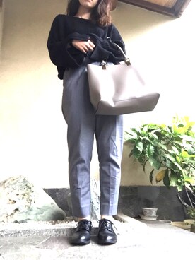 「アイテム（ピアス（両耳用））」を使った、miiさん（レディース・156cm・20代）の秋コーディネート