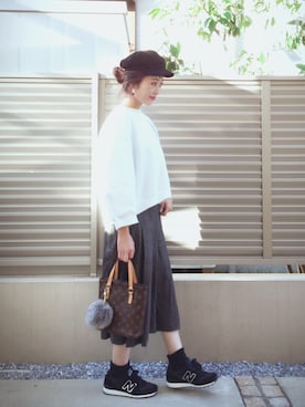 syk***さん（レディース・158cm）の冬コーディネート