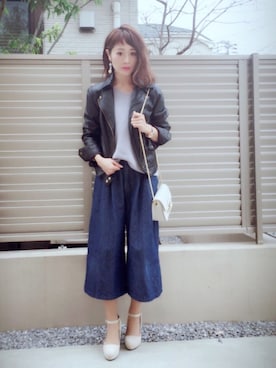 「アイテム（ピアス（両耳用））」を使った、syk***さん（レディース・158cm・30代）の冬コーディネート