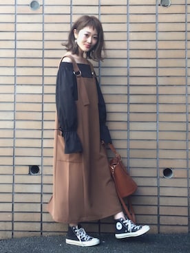 「アイテム（ピアス（両耳用））」を使った、syk***さん（レディース・158cm・30代）の冬コーディネート