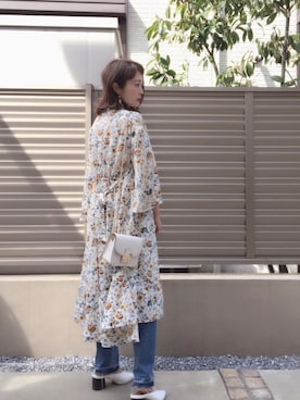 「アイテム（ピアス（両耳用））」を使った、syk***さん（レディース・158cm・30代）の春コーディネート