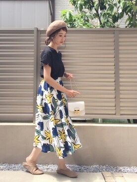 「アイテム（ピアス（両耳用））」を使った、syk***さん（レディース・158cm・30代）の夏コーディネート