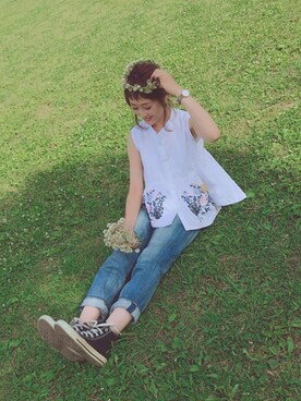 syk***さん(レディース・158cm)の夏コーディネート